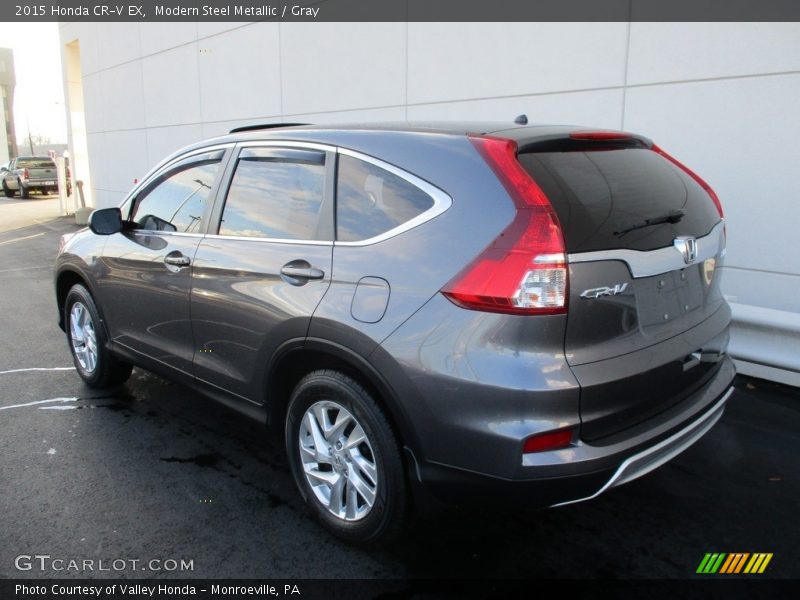 Modern Steel Metallic / Gray 2015 Honda CR-V EX
