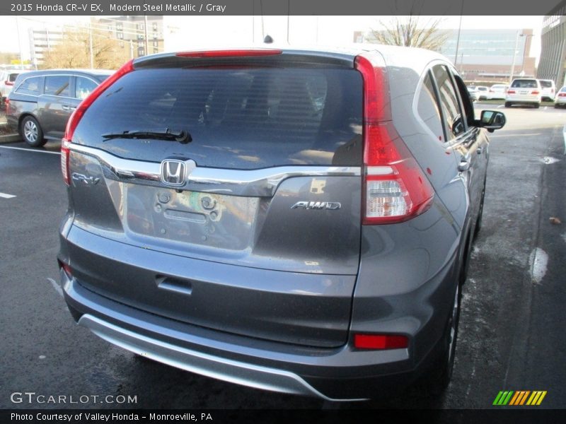 Modern Steel Metallic / Gray 2015 Honda CR-V EX
