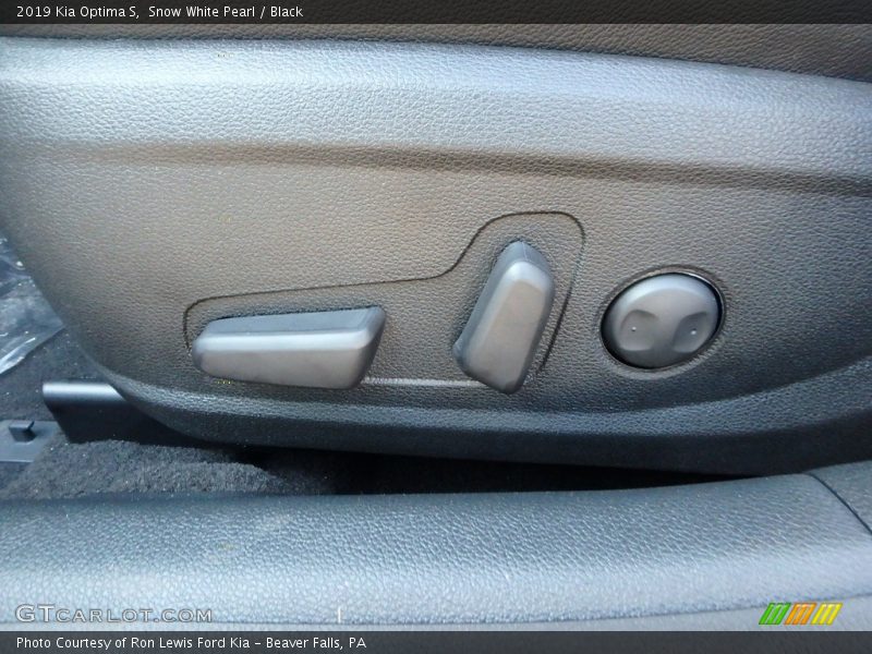 Snow White Pearl / Black 2019 Kia Optima S