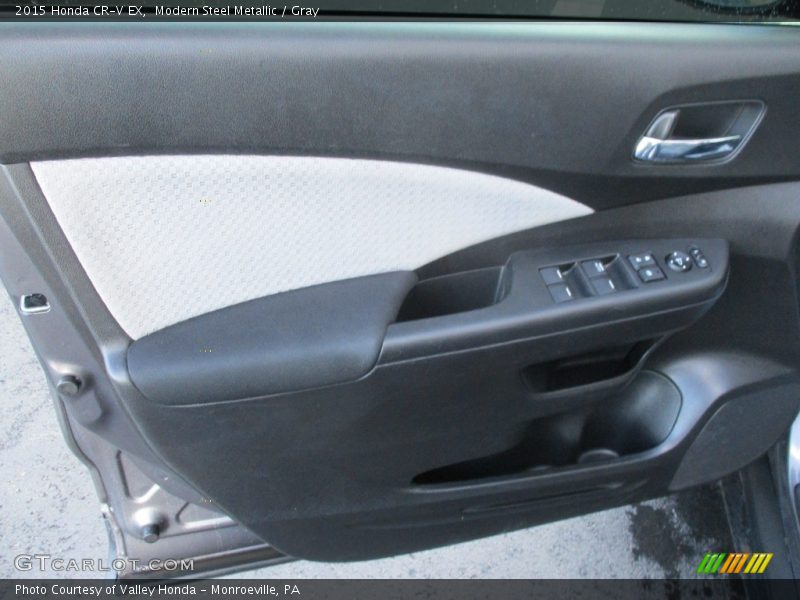 Modern Steel Metallic / Gray 2015 Honda CR-V EX