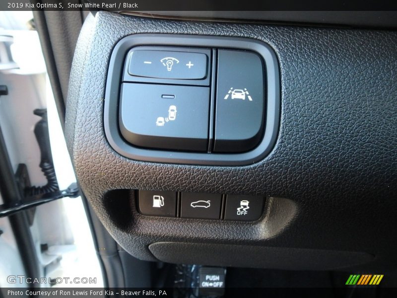 Controls of 2019 Optima S