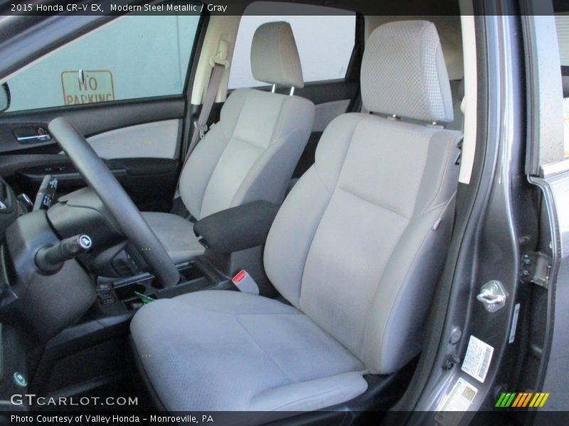 Modern Steel Metallic / Gray 2015 Honda CR-V EX