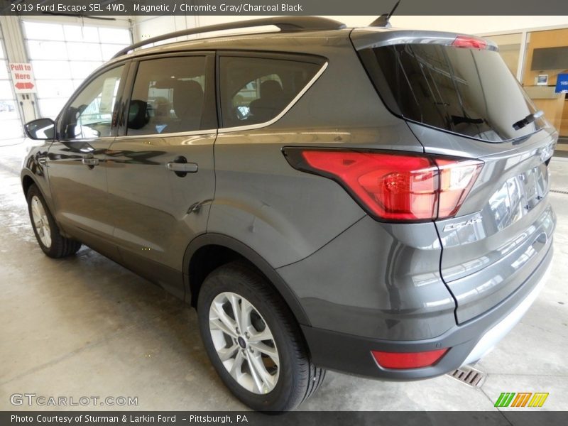 Magnetic / Chromite Gray/Charcoal Black 2019 Ford Escape SEL 4WD