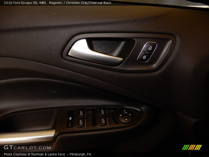 Magnetic / Chromite Gray/Charcoal Black 2019 Ford Escape SEL 4WD