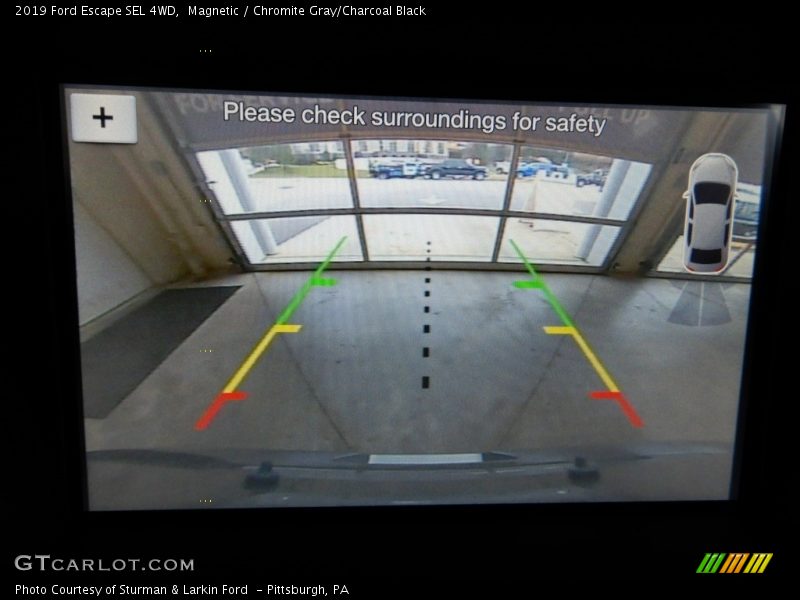 Magnetic / Chromite Gray/Charcoal Black 2019 Ford Escape SEL 4WD