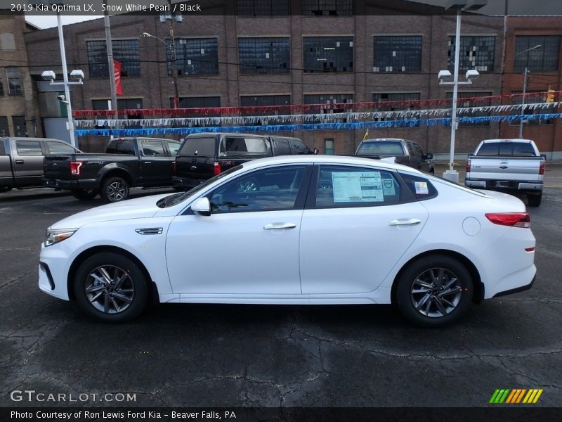 Snow White Pearl / Black 2019 Kia Optima LX