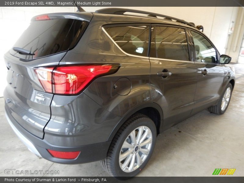 Magnetic / Medium Light Stone 2019 Ford Escape SEL 4WD