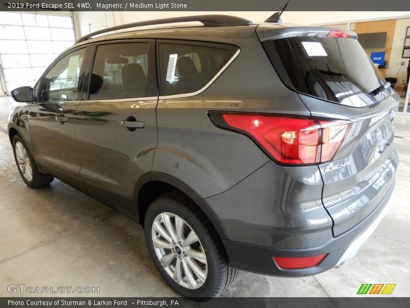Magnetic / Medium Light Stone 2019 Ford Escape SEL 4WD