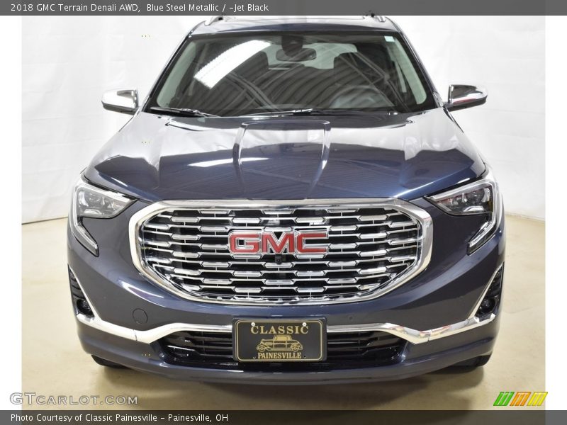 Blue Steel Metallic / ­Jet Black 2018 GMC Terrain Denali AWD