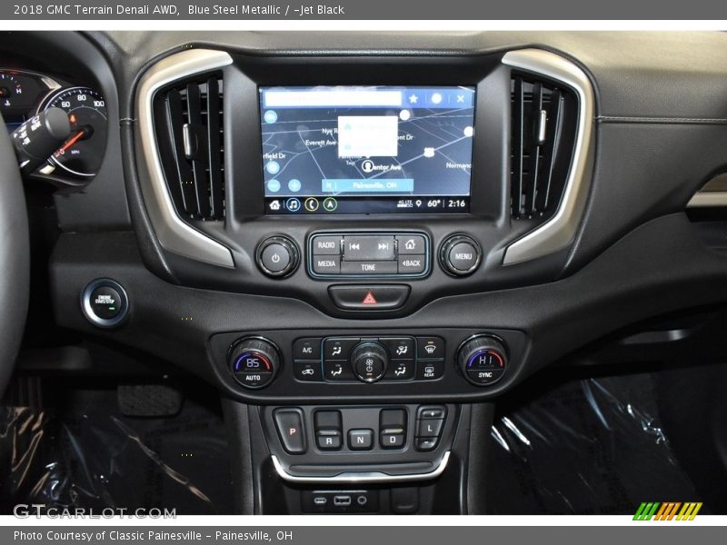 Blue Steel Metallic / ­Jet Black 2018 GMC Terrain Denali AWD