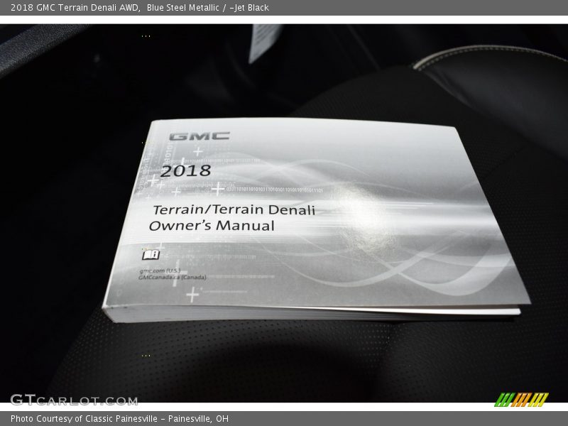 Blue Steel Metallic / ­Jet Black 2018 GMC Terrain Denali AWD