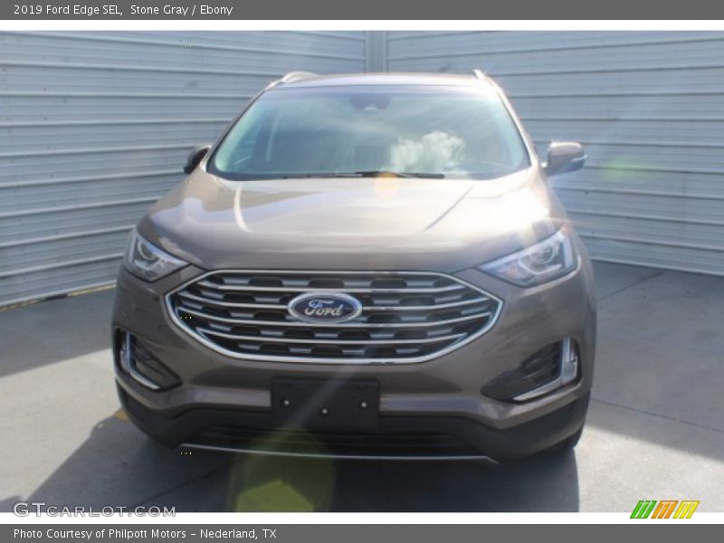 Stone Gray / Ebony 2019 Ford Edge SEL