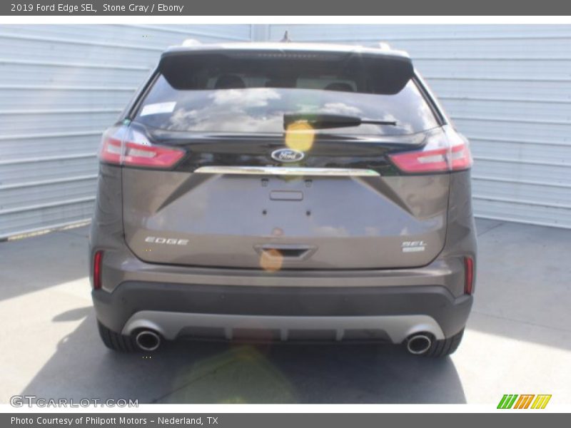 Stone Gray / Ebony 2019 Ford Edge SEL