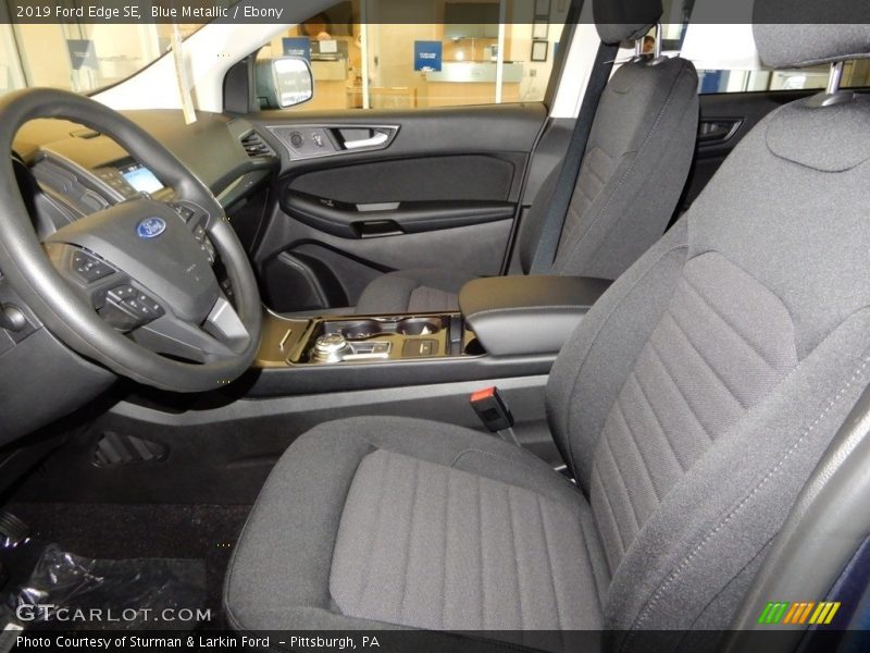 Blue Metallic / Ebony 2019 Ford Edge SE