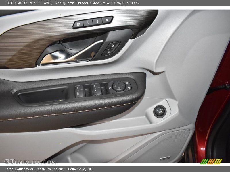 Red Quartz Tintcoat / Medium Ash Gray/­Jet Black 2018 GMC Terrain SLT AWD