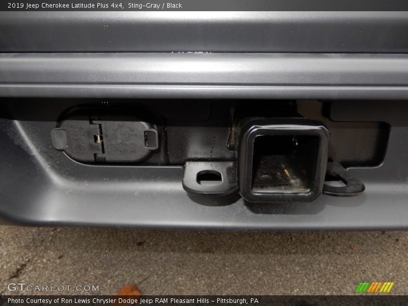 Sting-Gray / Black 2019 Jeep Cherokee Latitude Plus 4x4