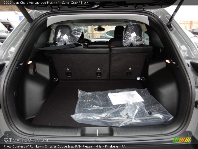 Sting-Gray / Black 2019 Jeep Cherokee Latitude Plus 4x4