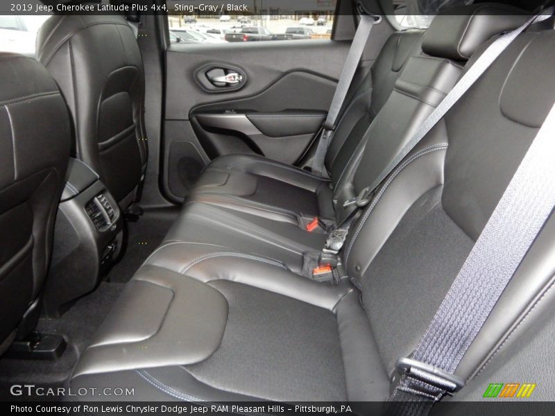 Rear Seat of 2019 Cherokee Latitude Plus 4x4