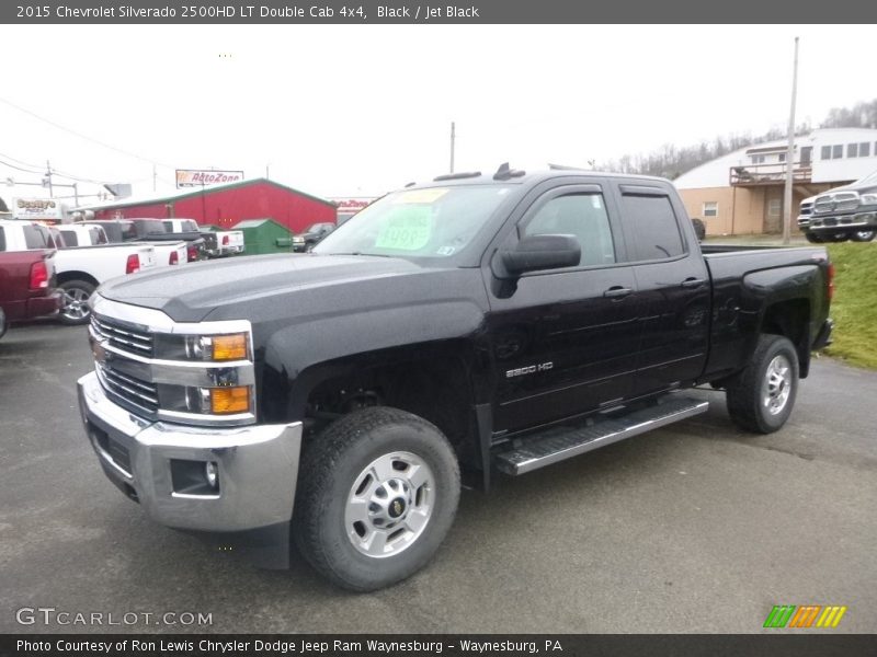 Black / Jet Black 2015 Chevrolet Silverado 2500HD LT Double Cab 4x4