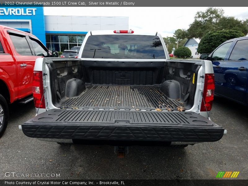 Silver Ice Metallic / Ebony 2012 Chevrolet Silverado 1500 LT Crew Cab