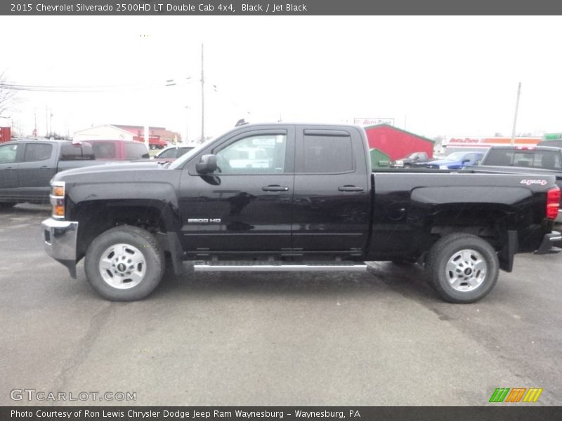 Black / Jet Black 2015 Chevrolet Silverado 2500HD LT Double Cab 4x4