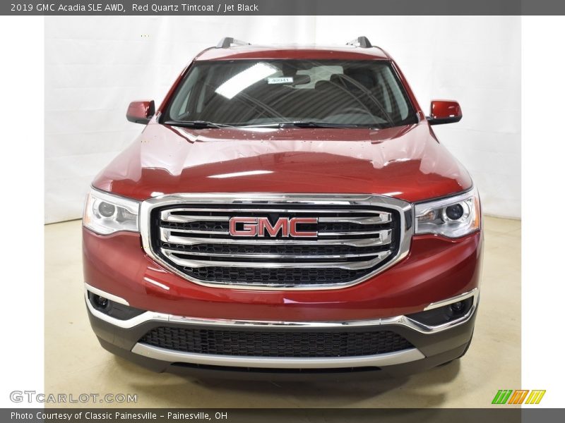Red Quartz Tintcoat / Jet Black 2019 GMC Acadia SLE AWD