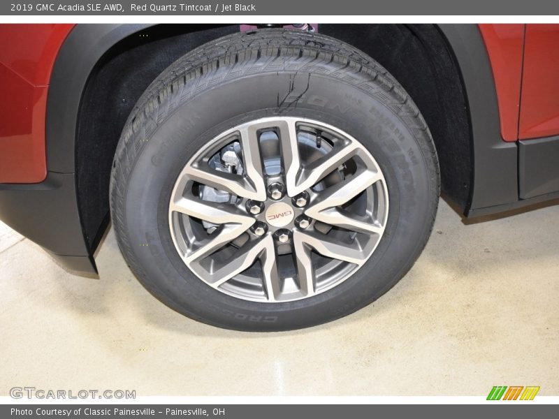 Red Quartz Tintcoat / Jet Black 2019 GMC Acadia SLE AWD