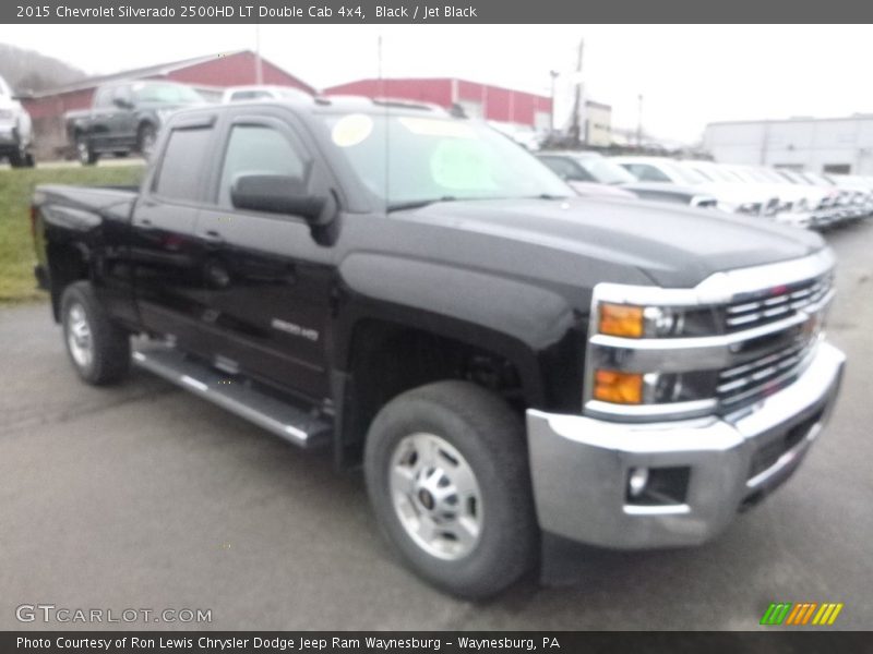 Black / Jet Black 2015 Chevrolet Silverado 2500HD LT Double Cab 4x4