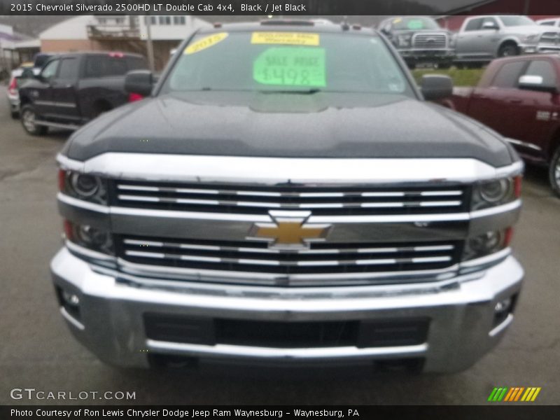 Black / Jet Black 2015 Chevrolet Silverado 2500HD LT Double Cab 4x4