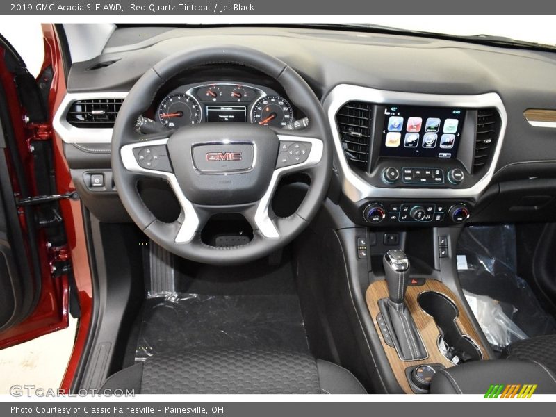 Red Quartz Tintcoat / Jet Black 2019 GMC Acadia SLE AWD