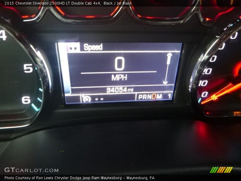 Black / Jet Black 2015 Chevrolet Silverado 2500HD LT Double Cab 4x4