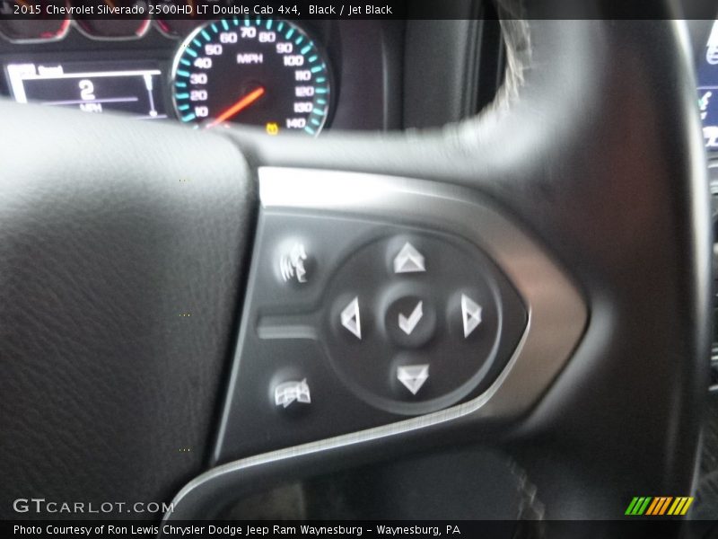 Black / Jet Black 2015 Chevrolet Silverado 2500HD LT Double Cab 4x4
