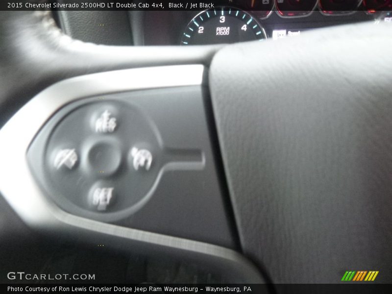 Black / Jet Black 2015 Chevrolet Silverado 2500HD LT Double Cab 4x4