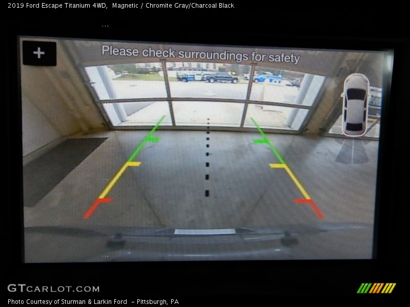 Magnetic / Chromite Gray/Charcoal Black 2019 Ford Escape Titanium 4WD