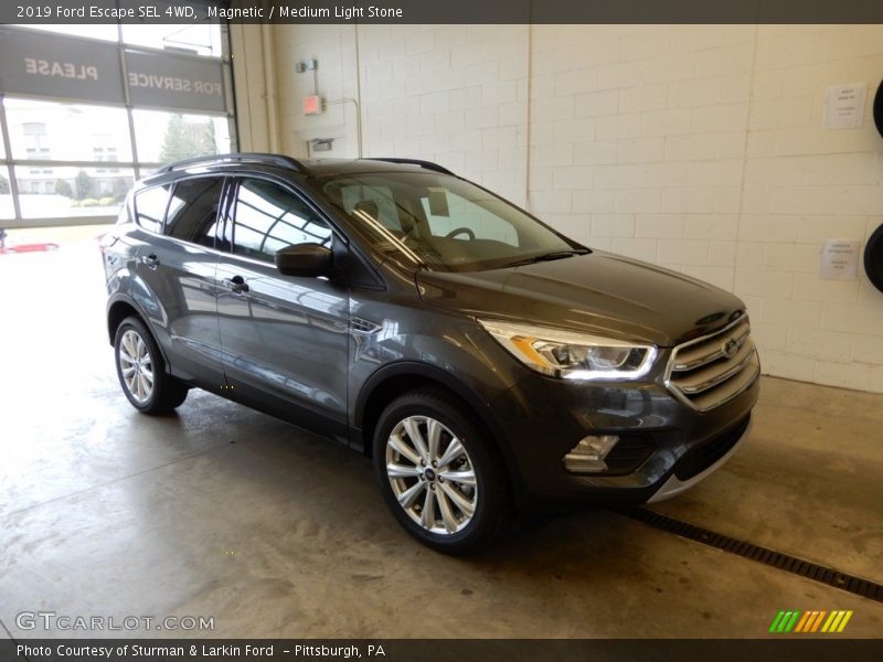 Magnetic / Medium Light Stone 2019 Ford Escape SEL 4WD