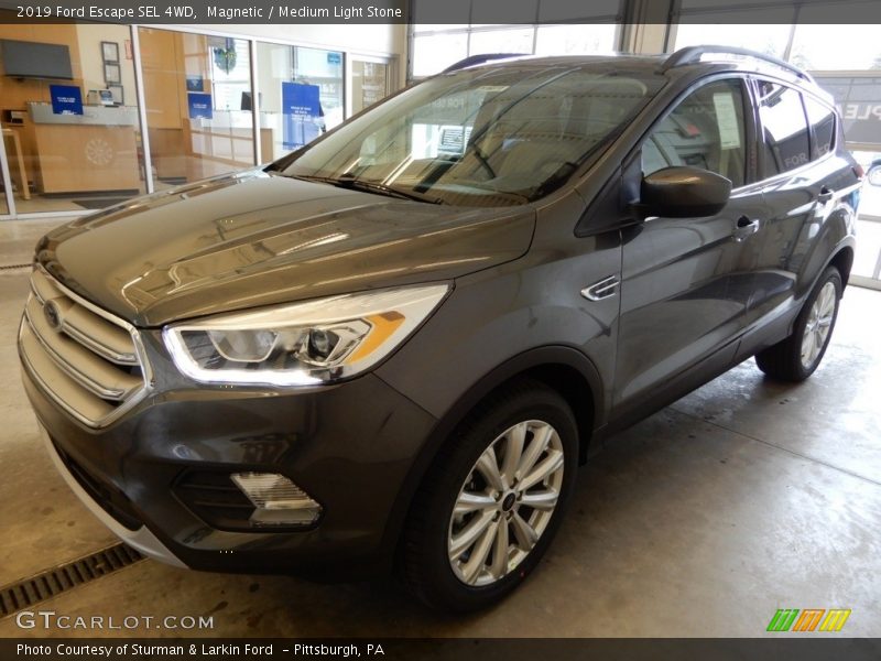Magnetic / Medium Light Stone 2019 Ford Escape SEL 4WD