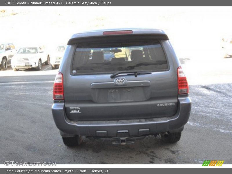 Galactic Gray Mica / Taupe 2006 Toyota 4Runner Limited 4x4