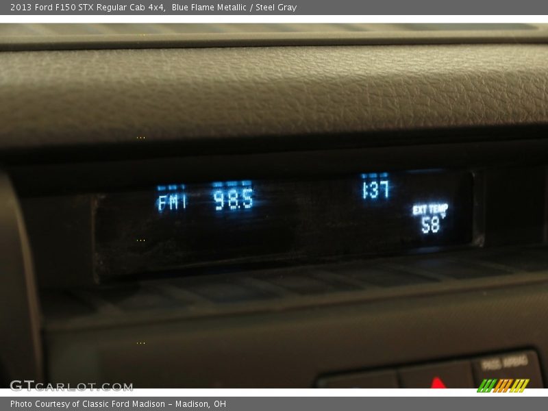 Blue Flame Metallic / Steel Gray 2013 Ford F150 STX Regular Cab 4x4