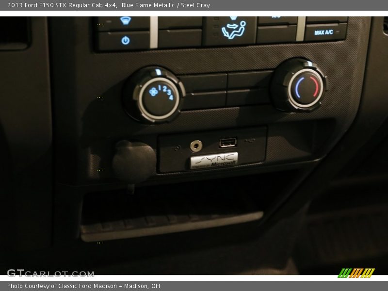 Blue Flame Metallic / Steel Gray 2013 Ford F150 STX Regular Cab 4x4