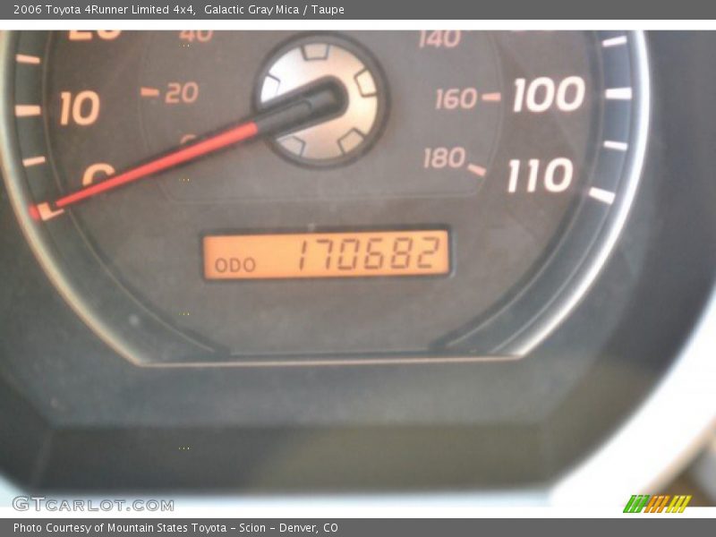 Galactic Gray Mica / Taupe 2006 Toyota 4Runner Limited 4x4