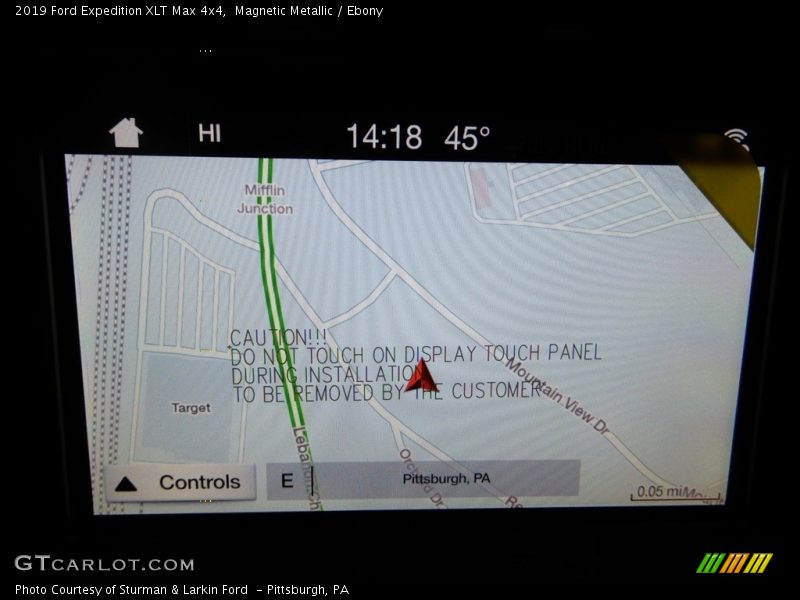 Navigation of 2019 Expedition XLT Max 4x4