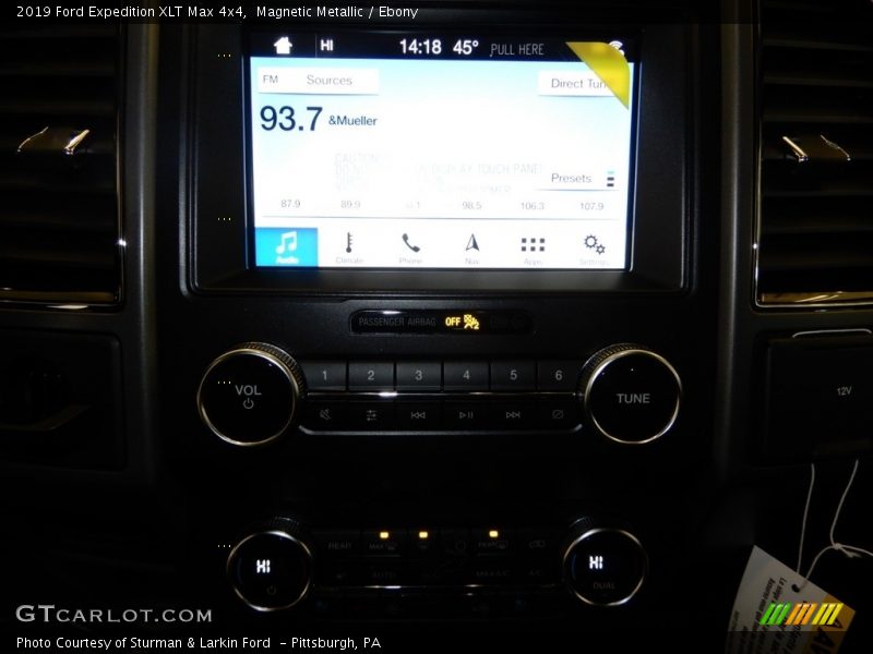 Magnetic Metallic / Ebony 2019 Ford Expedition XLT Max 4x4