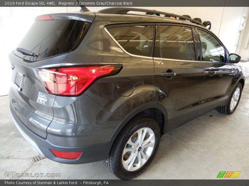 Magnetic / Chromite Gray/Charcoal Black 2019 Ford Escape SEL 4WD