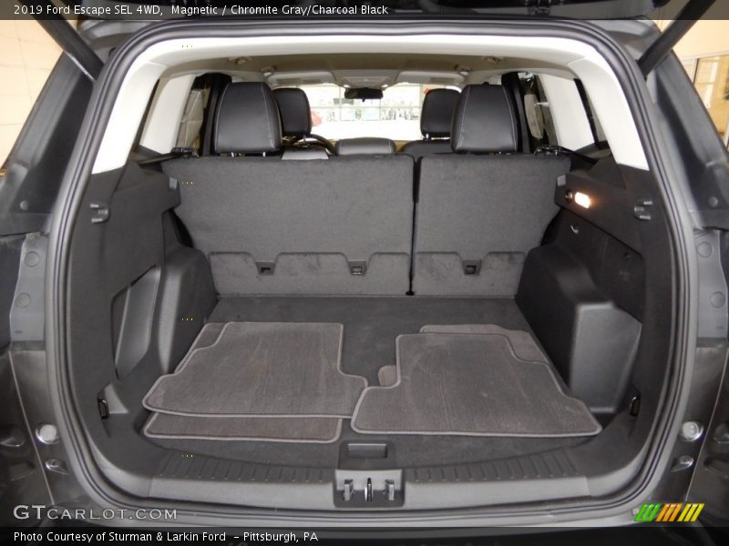 Magnetic / Chromite Gray/Charcoal Black 2019 Ford Escape SEL 4WD