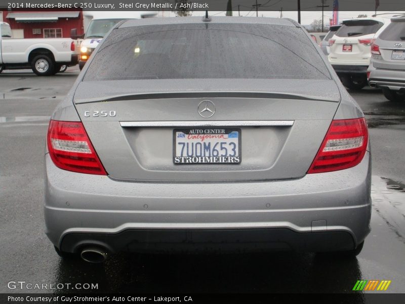 Steel Grey Metallic / Ash/Black 2014 Mercedes-Benz C 250 Luxury