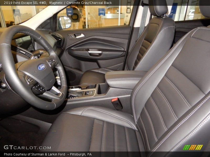 Magnetic / Chromite Gray/Charcoal Black 2019 Ford Escape SEL 4WD