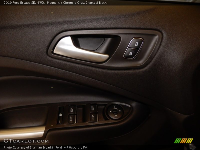 Magnetic / Chromite Gray/Charcoal Black 2019 Ford Escape SEL 4WD