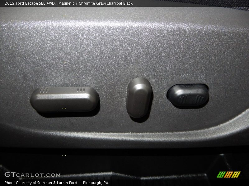 Magnetic / Chromite Gray/Charcoal Black 2019 Ford Escape SEL 4WD