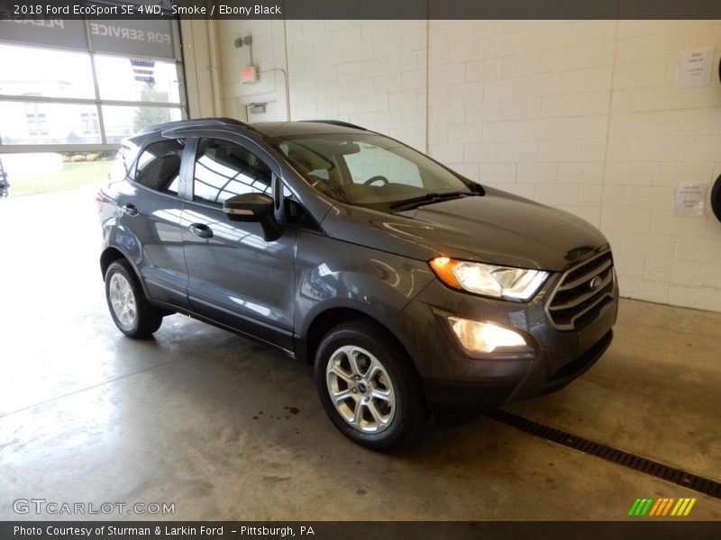 Smoke / Ebony Black 2018 Ford EcoSport SE 4WD