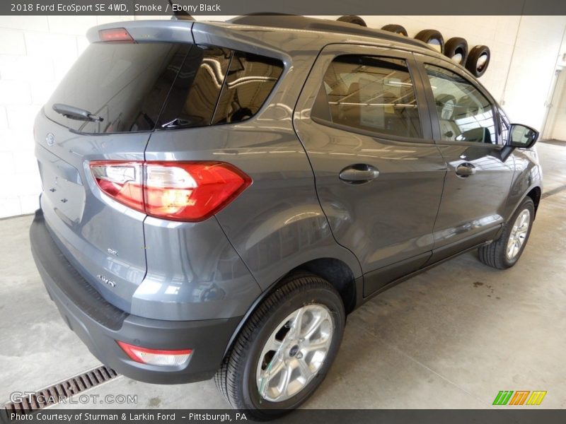 Smoke / Ebony Black 2018 Ford EcoSport SE 4WD